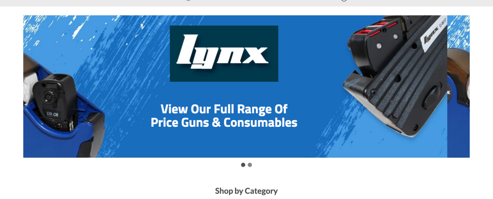 Price Gun Land new website