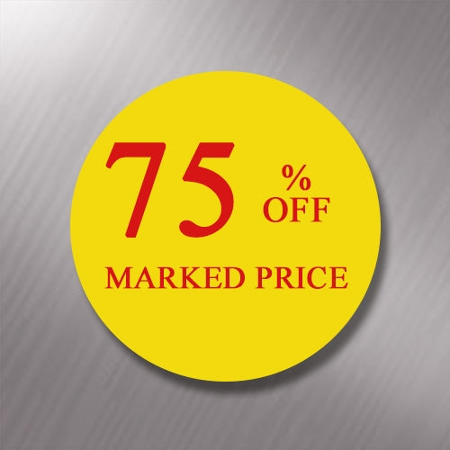 Promotional Labels - 75% Off - 1000 Promo Labels