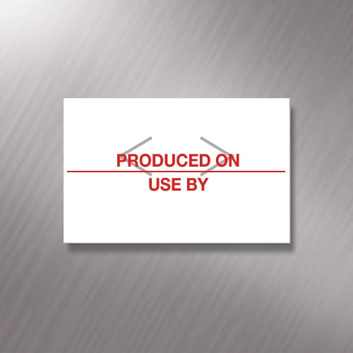 Monarch Paxar 1136 Produced On/Use By Price Gun Labels