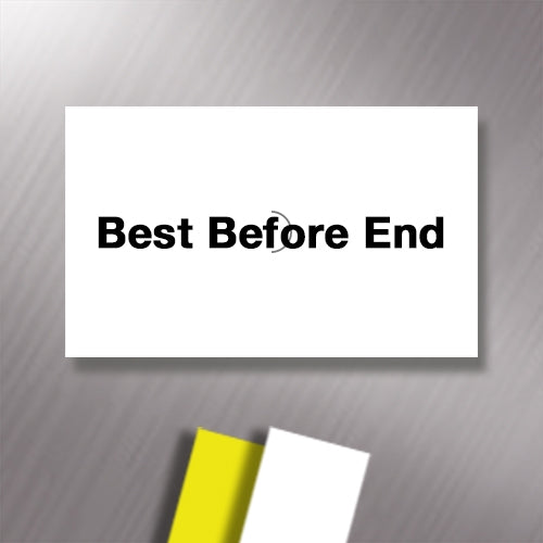 SATO PB22 Pre-Printed 'Best Before End' 16 x 23mm Price Gun Labels