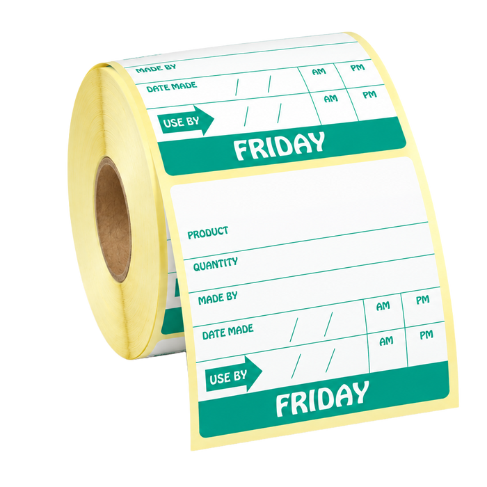 Avery Dennison / Monarch 76mm x 76mm Date Label (Friday)