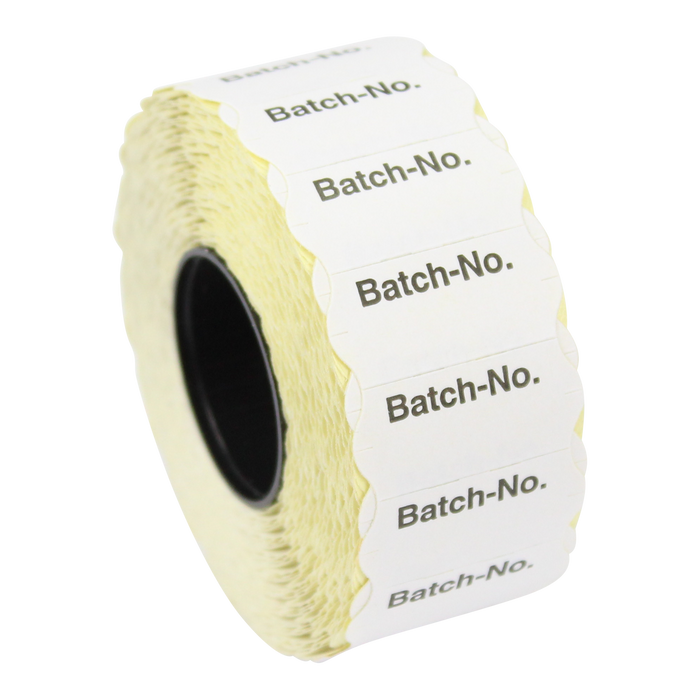 CT4 26 x 12mm Labels Printed 'Batch-No'