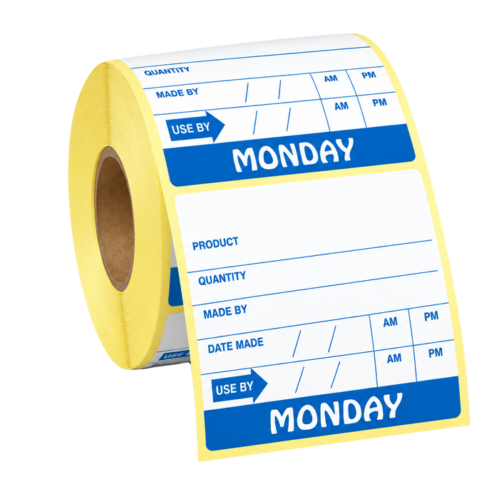 Avery Dennison / Monarch 76mm x 76mm Date Label (Monday)
