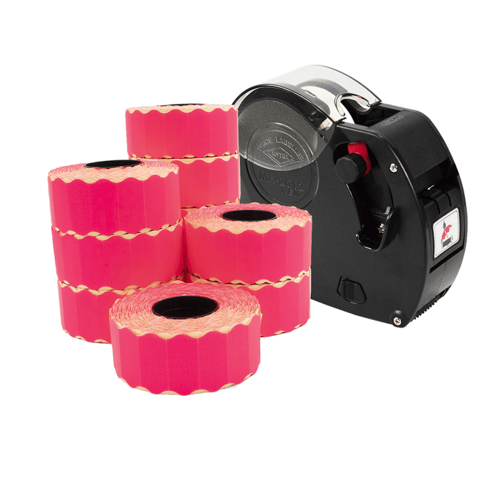 Motex 2612/6 Black Price Gun Starter Pack