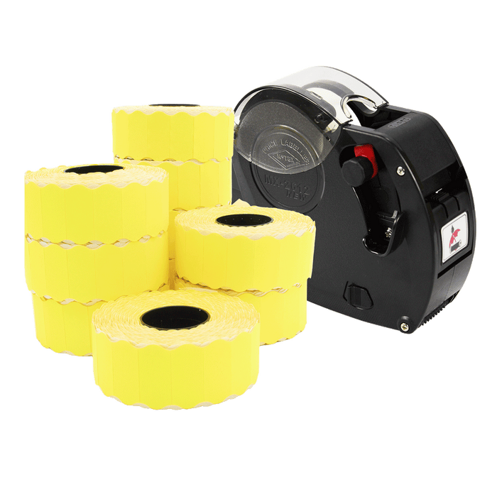 Motex 2612/6 Black Price Gun Starter Pack