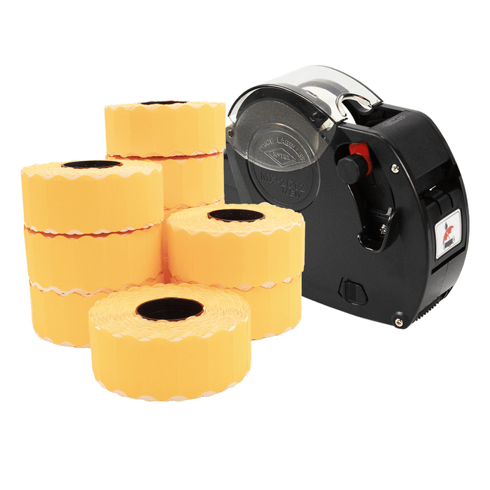 Motex 2612/6 Black Price Gun Starter Pack