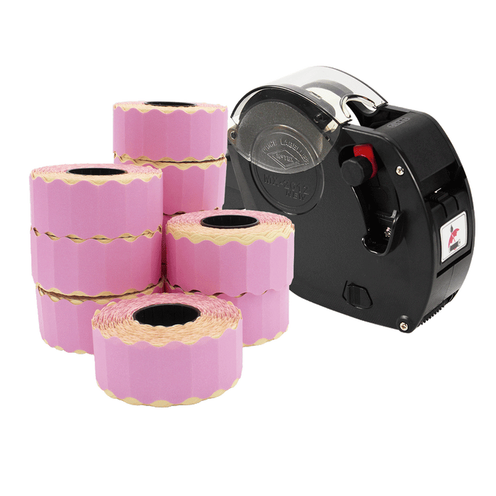 Motex 2612/6 Black Price Gun Starter Pack
