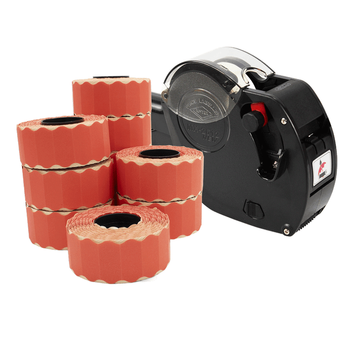 Motex 2612/6 Black Price Gun Starter Pack