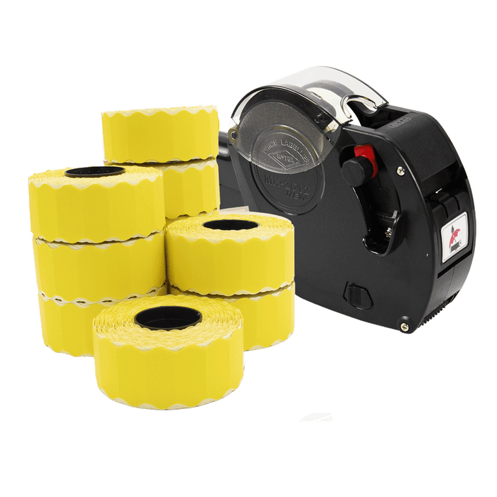 Motex 2612/6 Black Price Gun Starter Pack