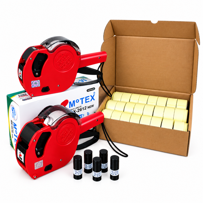 Motex 2612 /6 Pricing Gun Starter Pack - Jumbo
