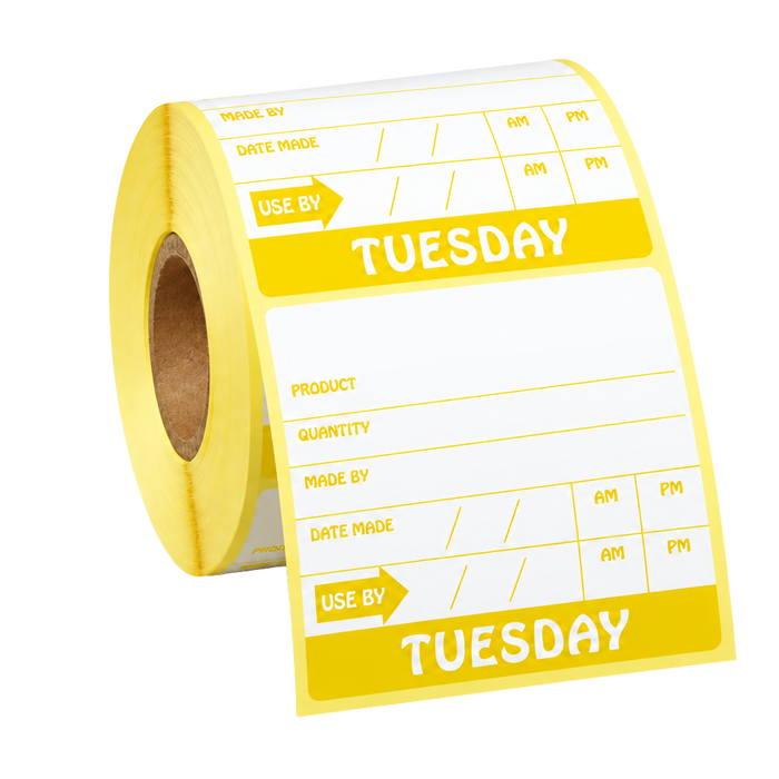 Avery Dennison / Monarch 76mm x 76mm Date Label (Tuesday)