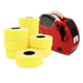 Motex 2612/6 price gun starter pack with fluorescent yellow labels