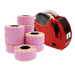 Motex 2612/6 price gun starter pack with Pink labels