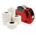 Motex 2612/6 Price Gun Starter Pack with Use By in Red text Labels