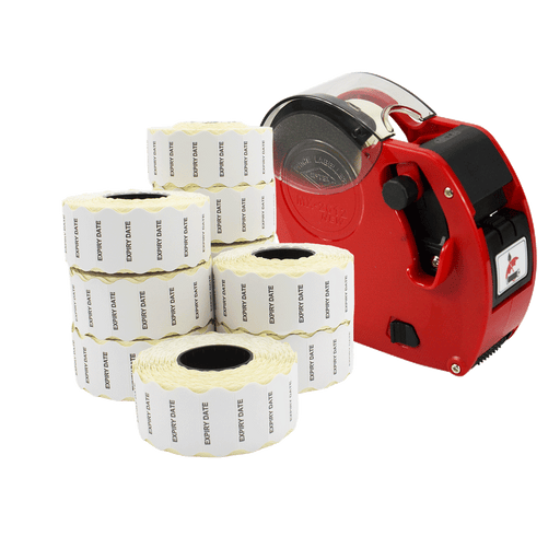 Motex 2612/6 Price Gun Starter Pack with Expiry Date Labels