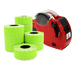 Motex 2612/6 price gun starter pack with fluorescent green labels