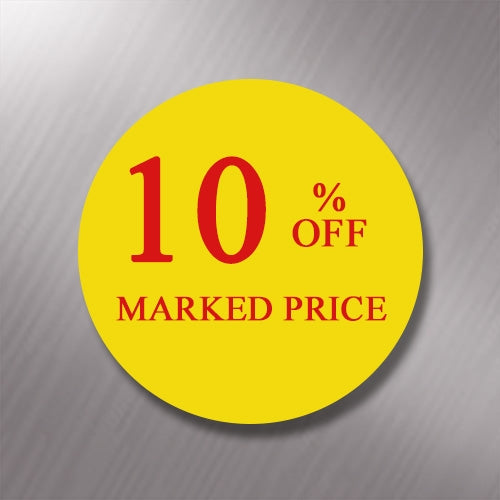 Promotional Labels - 10% Off - 1000 Pomo Labels