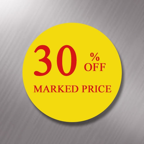 Promotional Labels - 30% Off - 1000 Promo Labels