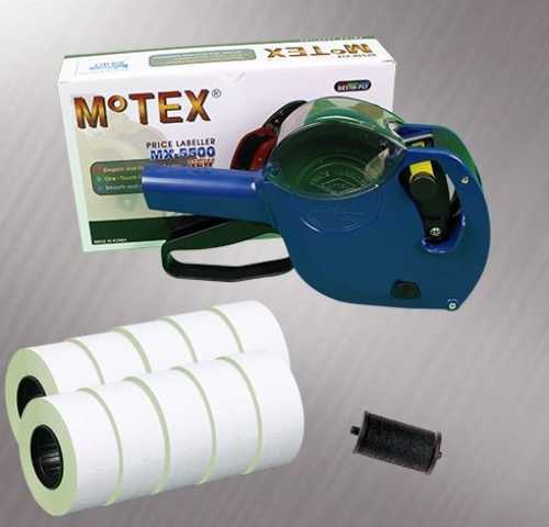 Motex MX-55 8 Band Punch Hole Starter Pack - Stock Pre-Printed