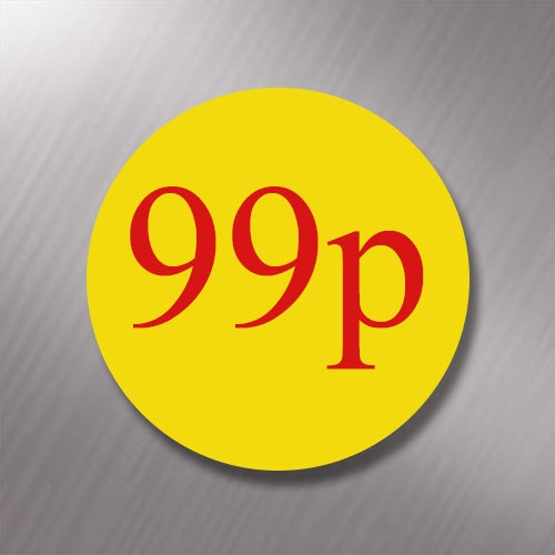 Promotional Labels - 99p - 1000 Promo Labels