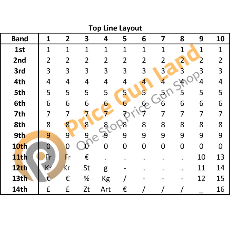 Avery Dennison CAS 2/18 Pricing Gun Price Gun Land