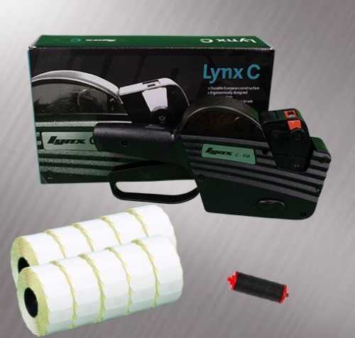 Lynx 1-Line Alphanumeric Starter Pack - Stock Pre-Printed